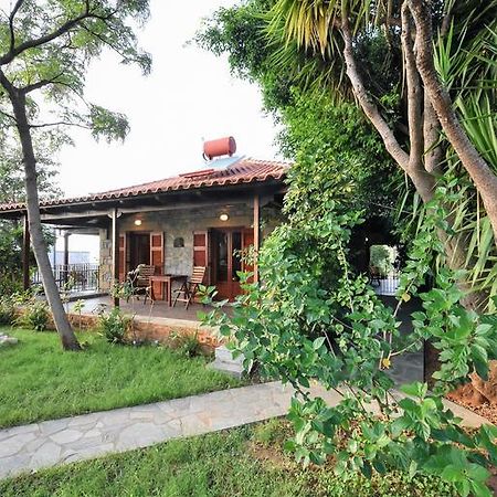 Villa Onar A Stone House With Amazing View Stoupa Exterior photo